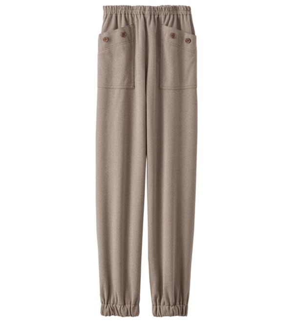 BELLUNA（ベルーナ）の「ツイード調素材コロンパンツ（フルレングスパンツ）」｜詳細画像