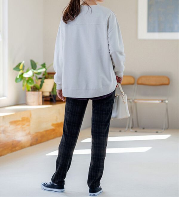 BELLUNA（ベルーナ）の「【あったか仕様♪】すっきり見え！裏ファーパンツ（フルレングスパンツ）」｜詳細画像