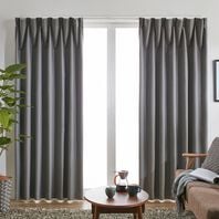 iellio（イエリオ）の「１００％遮光・断熱保温・防音・天然素材風カーテン（ドレープカーテン）」