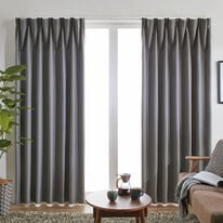 iellio（イエリオ）の「１００％遮光・断熱保温・防音・天然素材風カーテン（ドレープカーテン）」