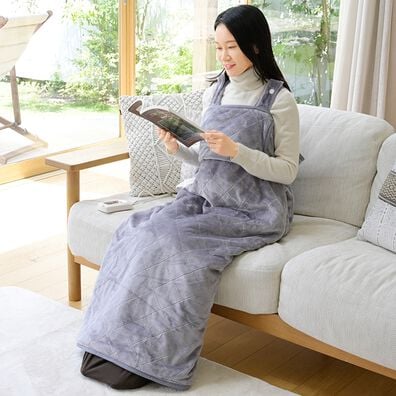「電気毛布くるみケット（ストーブ・ヒーター）」