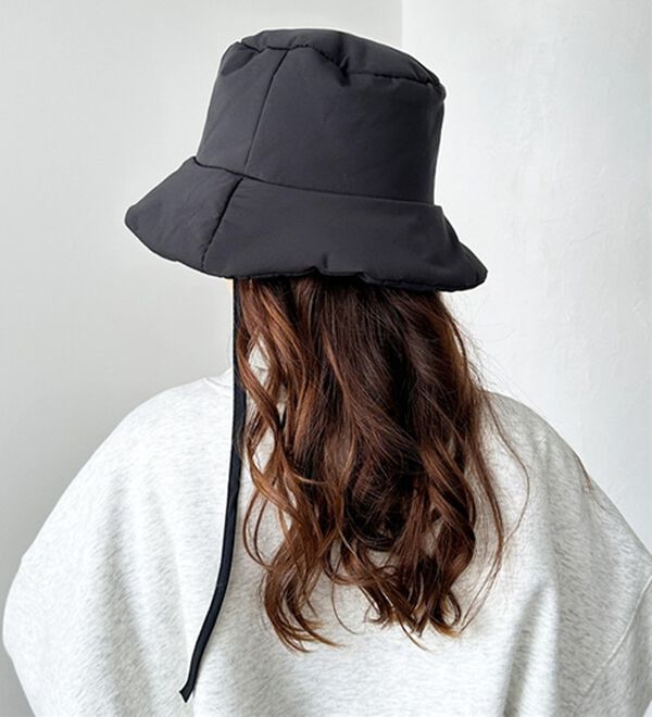 GeeRA（ジーラ）の「ダウン調バケットハット（帽子）」｜詳細画像