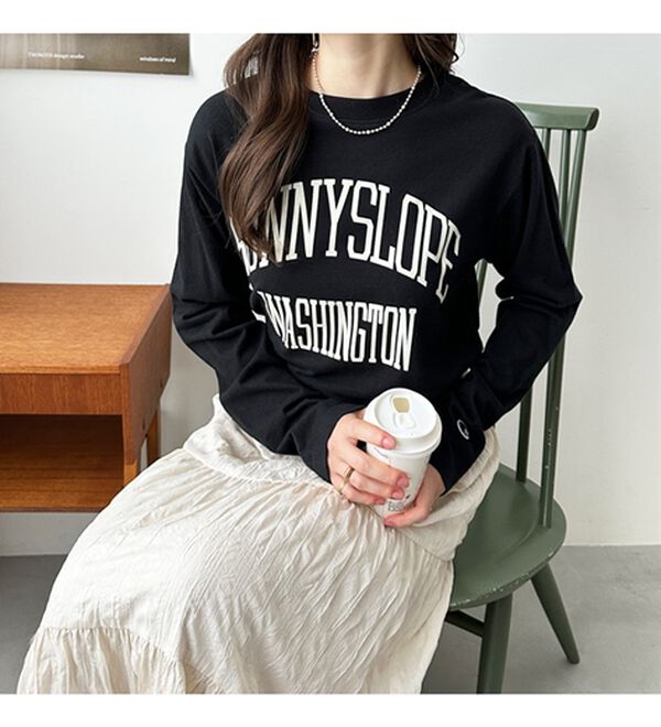 GeeRA（ジーラ）の「【ｃｈａｍｐｉｏｎ】ロゴロンＴ（カットソー）」｜詳細画像