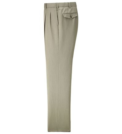 「裾上げ済涼感ドライタッチスラックス（メンズスラックス）」