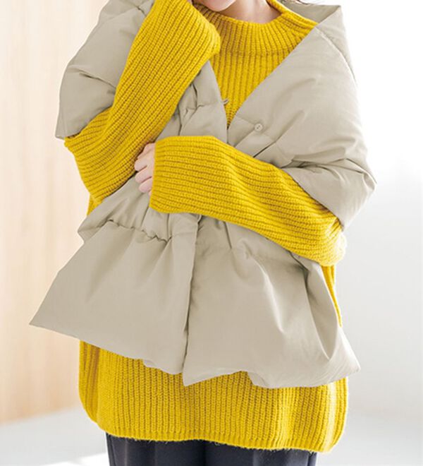 RANAN（ラナン）の「２ＷＡＹダウンストール（ストール・スカーフ・マフラー）」｜詳細画像