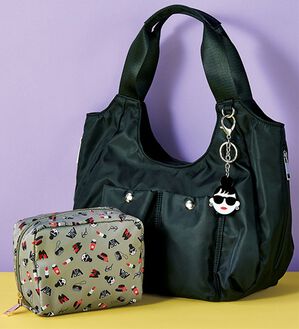 ルフラン（ルフラン）の「【２点セット】＜ハッピーフェイス＞軽量バッグ（その他バッグ）」｜2点セット