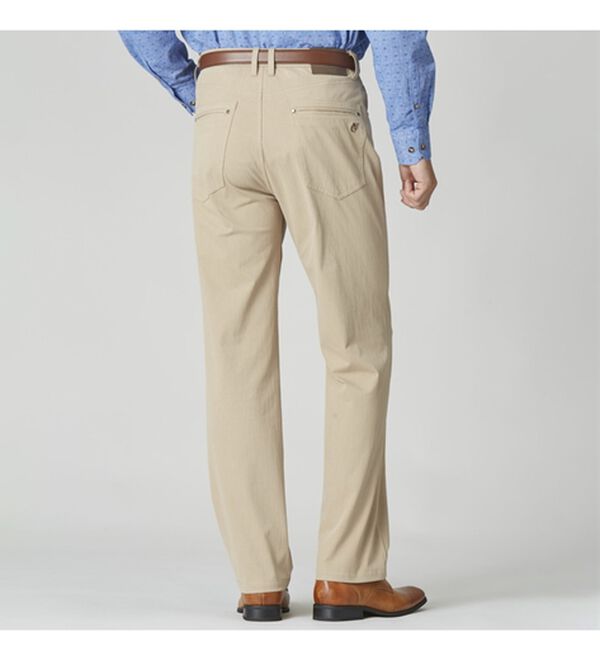「【３本組】＜コムルヴァン・オム＞のびのび快適上品チノパンツ（メンズフルレングスパンツ）」｜詳細画像
