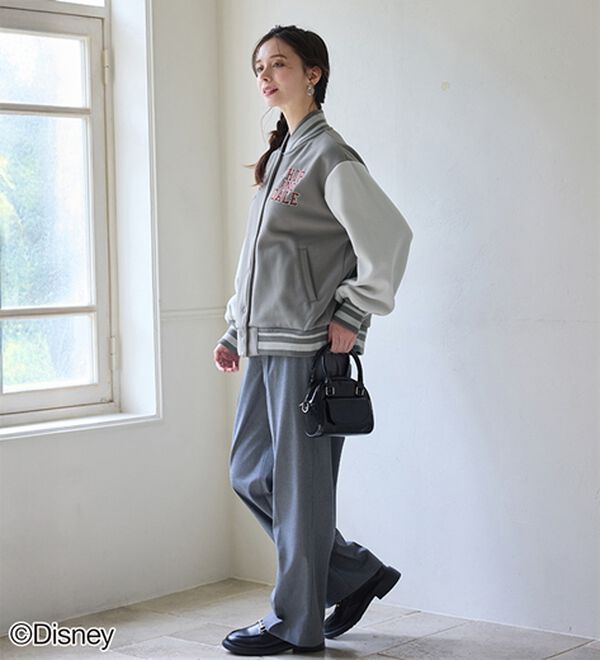 BELLUNA（ベルーナ）の「＜Ｄｉｓｎｅｙ＞【チップ＆デール】フリースボンディングスタジャン（ハーフコート）」｜詳細画像