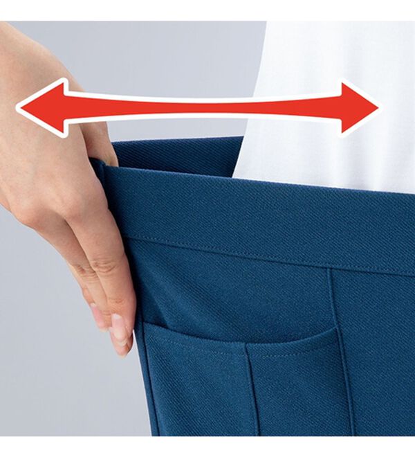 ルフラン（ルフラン）の「【３本組】優しい肌心地！ラク美デザインパンツ（フルレングスパンツ）」｜詳細画像