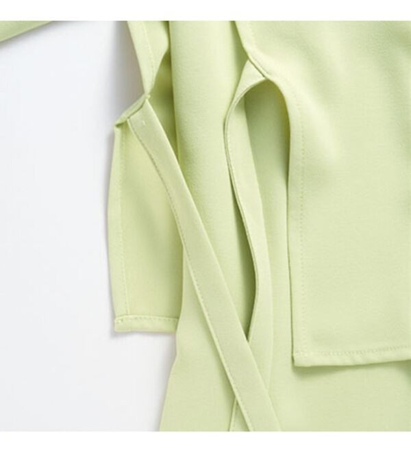 RANAN（ラナン）の「ヨーク重ね使い深スリットシャツチュニック（チュニック）」｜詳細画像