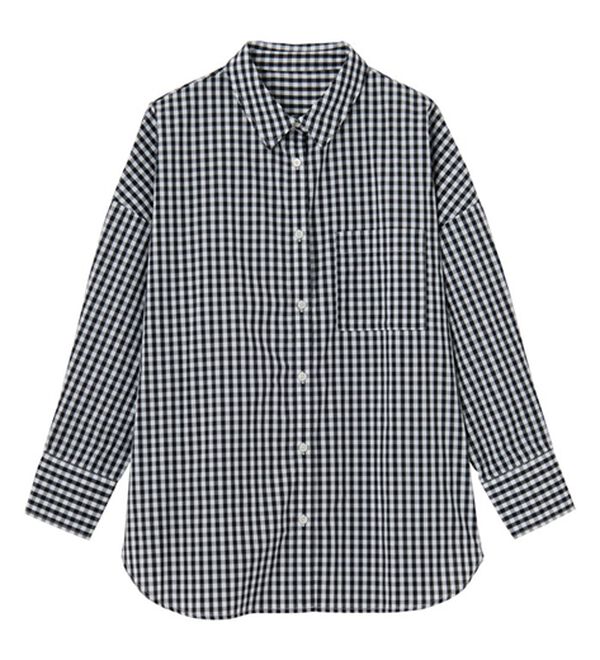 GeeRA（ジーラ）の「アソート柄オーバーサイズシャツ（シャツ）」｜詳細画像