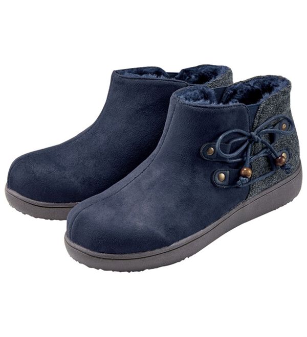 BELLUNA（ベルーナ）の「サイドリボンショートブーツ（ブーツ）」｜詳細画像