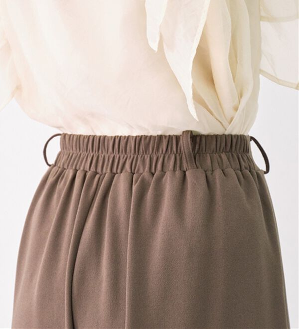 alotta（アロッタ）の「【４つの機能付】ひんやりドレープパンツ（ワイドパンツ・ガウチョ）」｜詳細画像