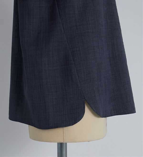 BELLUNA（ベルーナ）の「麻調素材スキッパーブラウス（ブラウス）」｜詳細画像