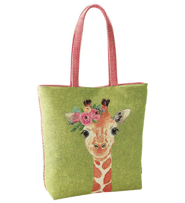 BELLUNA（ベルーナ）の「＜シンクビー！＞アニマルトートバッグ（トートバッグ）」｜グリーン系