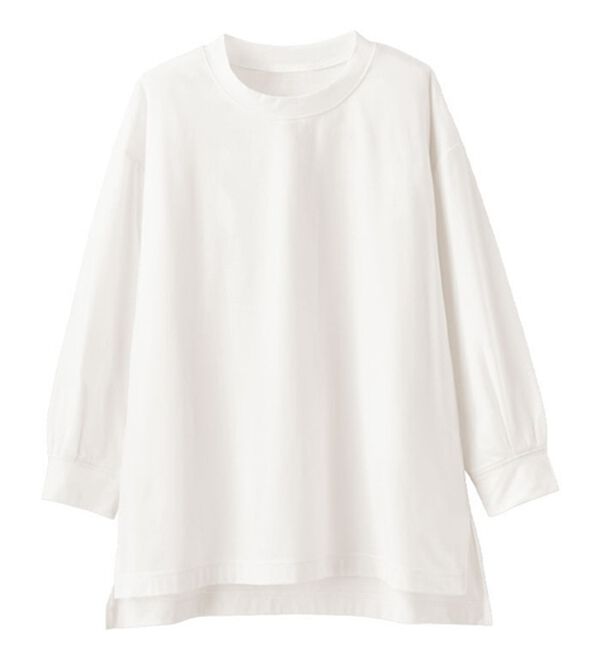 BELLUNA（ベルーナ）の「あぜ素材サイドリボンベストアンサンブル（アンサンブル）」｜詳細画像