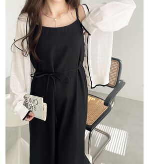 GeeRA（ジーラ）の「リネンライクロングキャミワンピース（その他ワンピース）」｜詳細画像