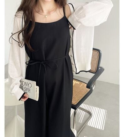 GeeRA（ジーラ）の「リネンライクロングキャミワンピース（その他ワンピース）」