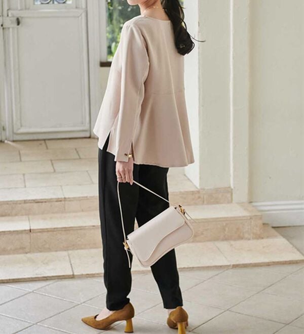 RANAN（ラナン）の「【選べるデザイン】楽してきれい見え！セットアップ（ブラウススーツ）」｜詳細画像