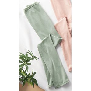 LAVIENNE（ラヴィエンヌ）の「お肌に優しいオーガニックコットン７分丈ボトム（肌着・インナーウェア）」｜グリーン