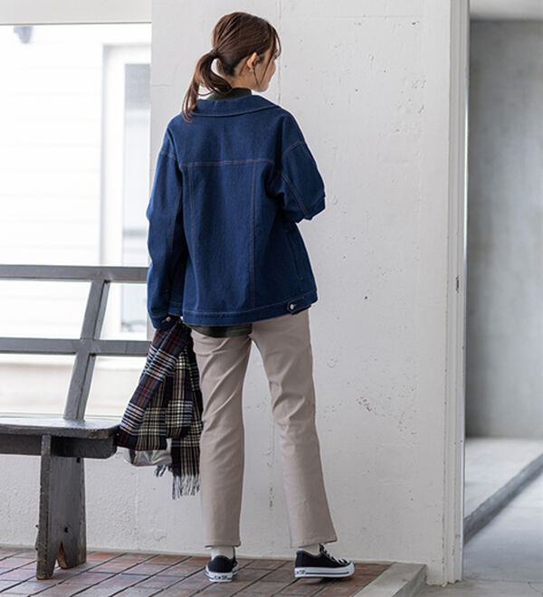 BELLUNA（ベルーナ）の「もちもちニットゆったり快適チュニック（チュニック）」｜詳細画像