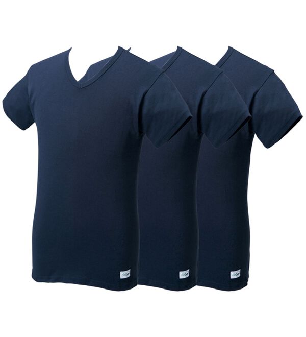 「【３枚組】＜クロコダイル＞肌に優しい綿１００％ケアコットン（Ｒ）インナー（メンズ肌着・インナーウェア）」｜詳細画像