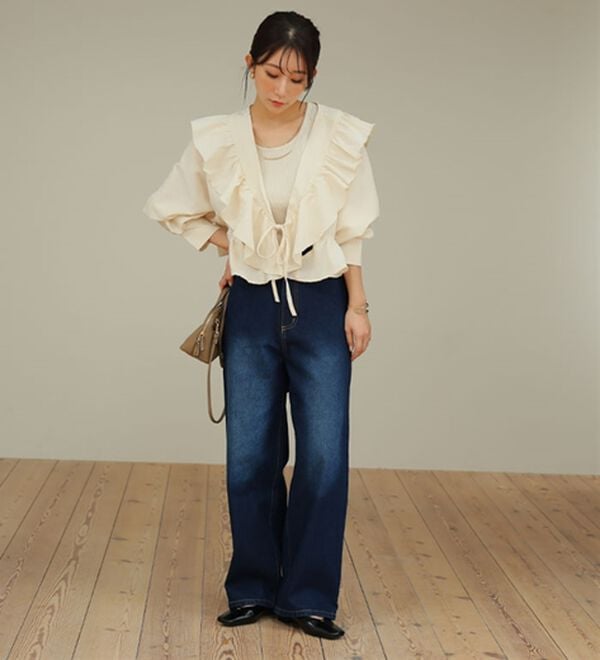 A HAPPY MARILYN（アハッピーマリリン）の「【Ｍ～７Ｌ】＜新色追加＞美脚＆美尻が叶う！優勝ワイドパンツ（ワイドパンツ・ガウチョ）」｜詳細画像