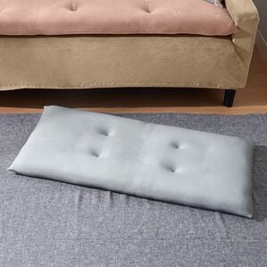 iellio（イエリオ）の「とろけるマイクロソファパッド＜抗菌防臭機能付・ソファーパッド・２人掛け・３人掛け・クッション・長座布団＞（ソファパッド）」｜ブルーグレー