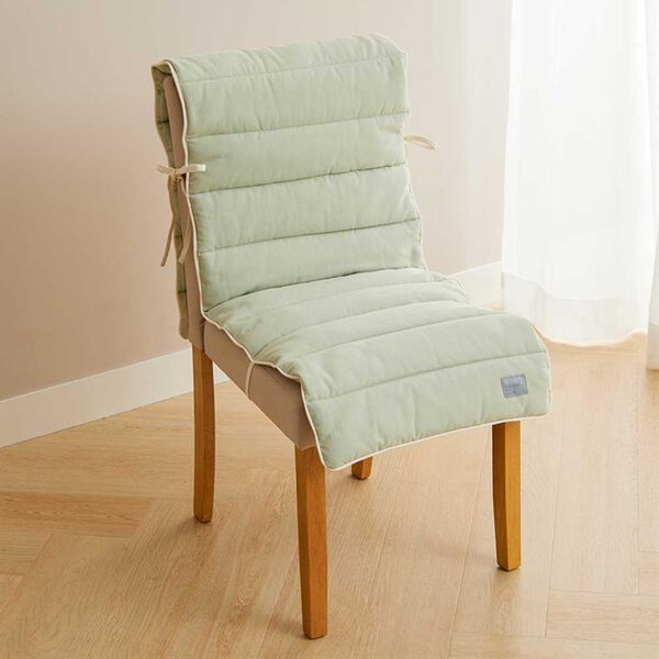 iellio（イエリオ）の「綿１００％　３ＷＡＹ　ソファ＆ダイニングロングパッド（チェアカバー・チェアパッド）」｜詳細画像