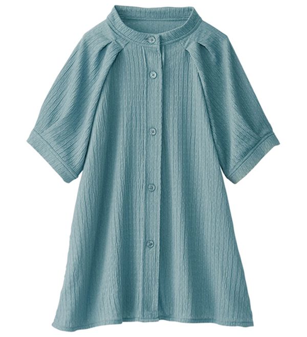 BELLUNA（ベルーナ）の「Ｔシャツみたいに着られるきれい見えブラウス（ブラウス）」｜詳細画像