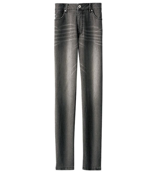 BELLUNA（ベルーナ）の「ふんわり裏起毛ストレッチデニムパンツ（フルレングスパンツ）」｜詳細画像