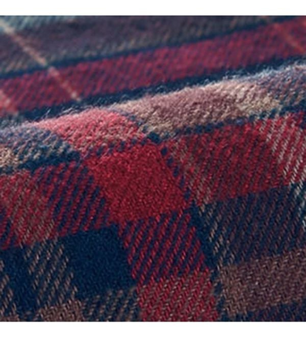 BELLUNA（ベルーナ）の「便利であたたか！リブ付チェック柄チュニック（チュニック）」｜詳細画像