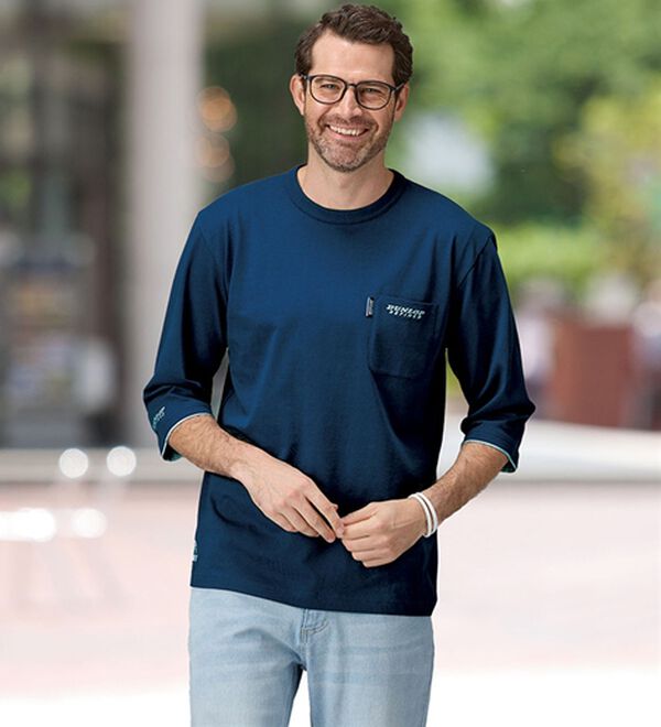 「【５色組】＜ダンロップ・リファインド＞品質自慢のベーシックＴシャツ（メンズＴシャツ）」｜詳細画像