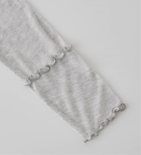 RANAN（ラナン）の「ギャザーデザインシアーTシャツ（Tシャツ）」｜詳細画像