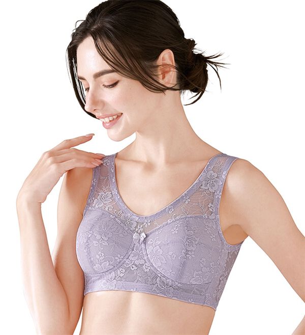 「【３色組】グラマーさんの肩らくコンフォートブラ（ブラジャー）」｜詳細画像
