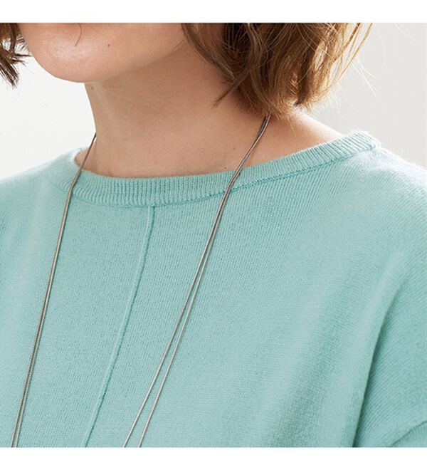 BELLUNA（ベルーナ）の「ふんわりカシミヤタッチニットプルオーバー（ニット・セーター）」｜詳細画像