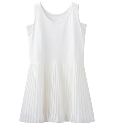 LAVIENNE（ラヴィエンヌ）の「【コーデにプラス！】裾魅せプリーツが可愛いタンクトップ（肌着・インナーウェア）」