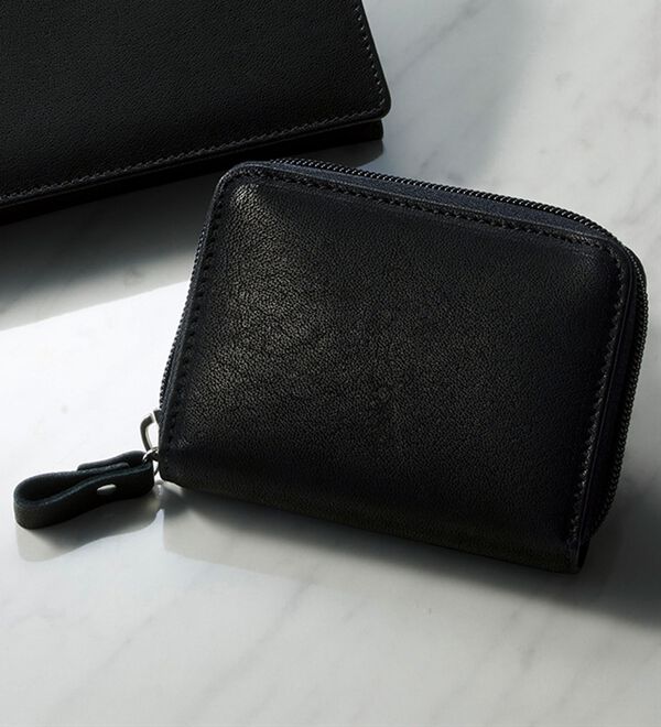 「希少なラクダのこぶ財布　コンパクト財布（メンズ財布・パスケース）」｜詳細画像