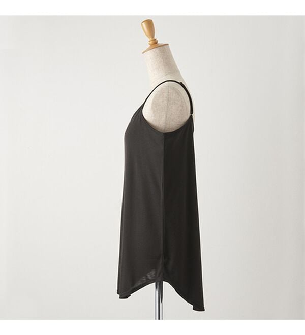 YU'NOW（ユナウ）の「レーヨンブレンド　レイヤードキャミソール（肌着・インナーウェア）」｜詳細画像