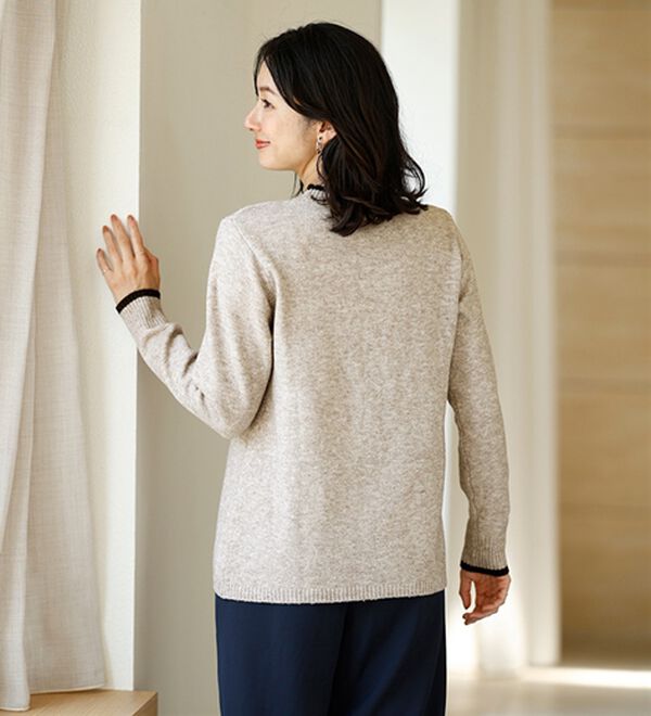 ルフラン（ルフラン）の「肌心地やわらか＊カラフルニット（ニット・セーター）」｜詳細画像