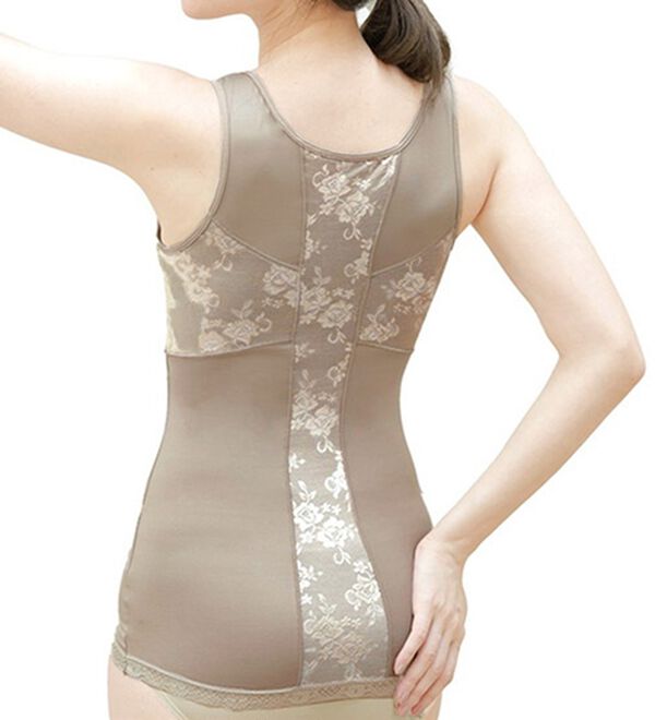 「背すじシャッキリインナー（肌着・インナーウェア）」｜詳細画像