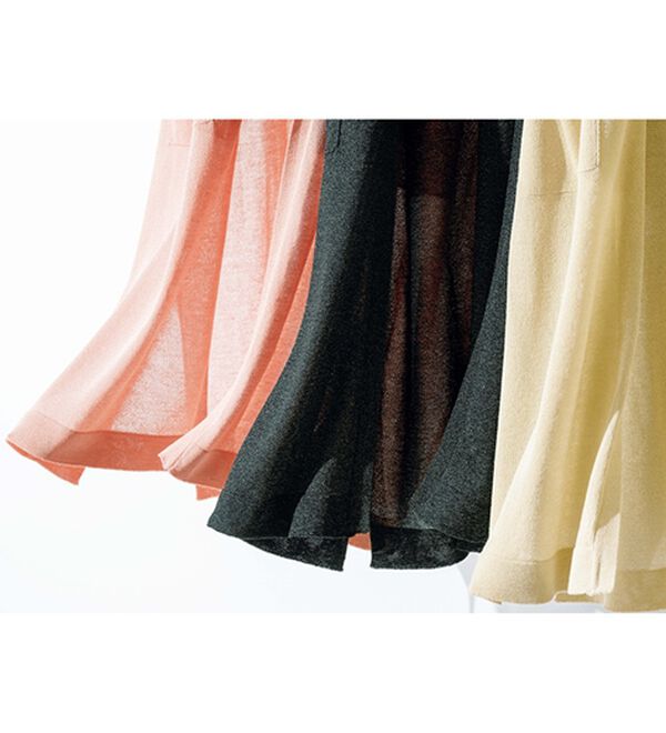 ルフラン（ルフラン）の「上品ロングカーディガン（ニットカーディガン）」｜詳細画像