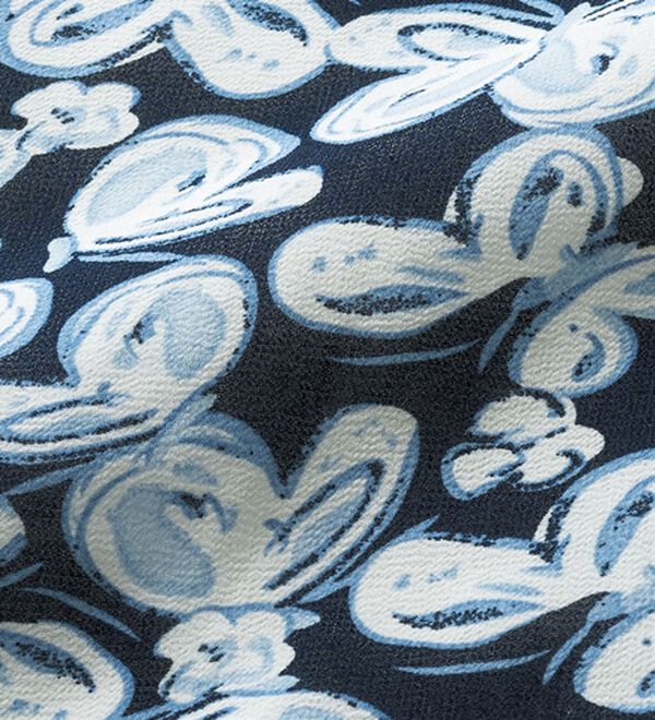 ルフラン（ルフラン）の「涼しげ柄デニム切替プルオーバー（ブラウス）」｜詳細画像