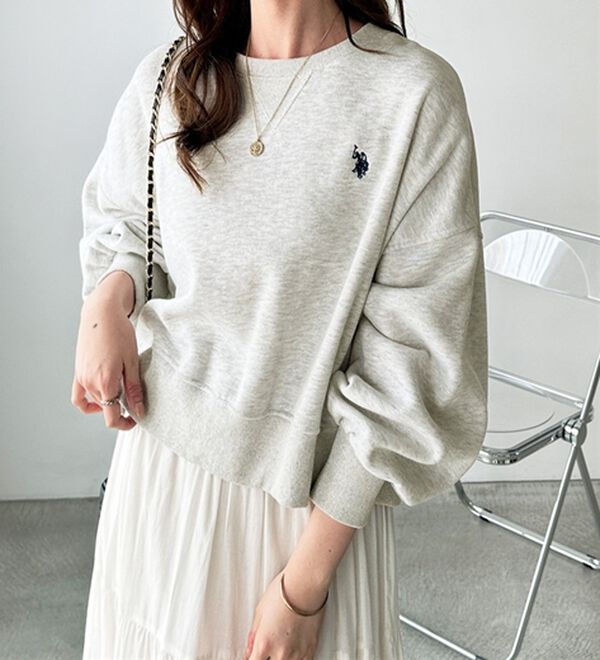 GeeRA（ジーラ）の「【Ｕ．Ｓ．ＰＯＬＯ　ＡＳＳＮ】ショートスウェット（トレーナー・スウェット）」｜詳細画像