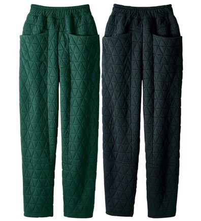 ルフラン（ルフラン）の「【２本組】中わたキルトパンツ（その他パンツ）」