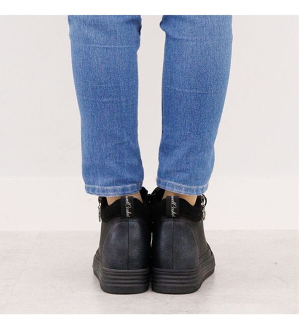 BELLUNA（ベルーナ）の「美脚魅せインヒールキラキラスニーカー（スニーカー）」｜詳細画像