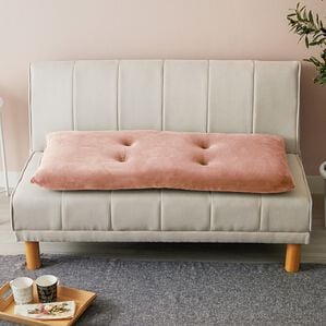 iellio（イエリオ）の「とろけるマイクロソファパッド＜抗菌防臭機能付・クッション・ソファーパッド・２人掛け・３人掛け・３人掛けワイド・長座布団＞（ソファパッド）」｜モーヴピンク