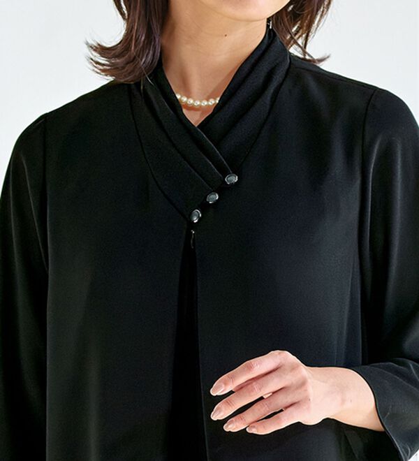 洗える！冷感素材ドレープワンピース - ベルーナ【公式】