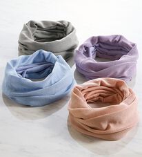 BELLUNA（ベルーナ）の「接触冷感シルク混スヌード（ストール・スカーフ・マフラー）」