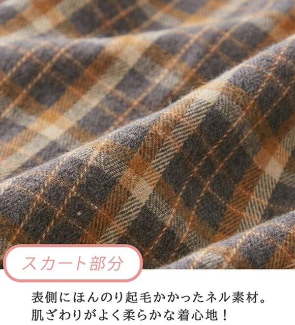 Viola e Viola（ヴィオラ エ ヴィオラ）の「楽ちんコーデドッキングワンピ（ドッキングワンピース）」｜詳細画像